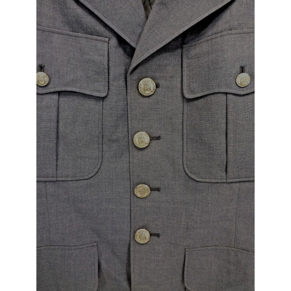 Herman D. Oritsky US Air Force 100% WOOL Dress Blue coat - Men's size 42R - Picture 5 of 16